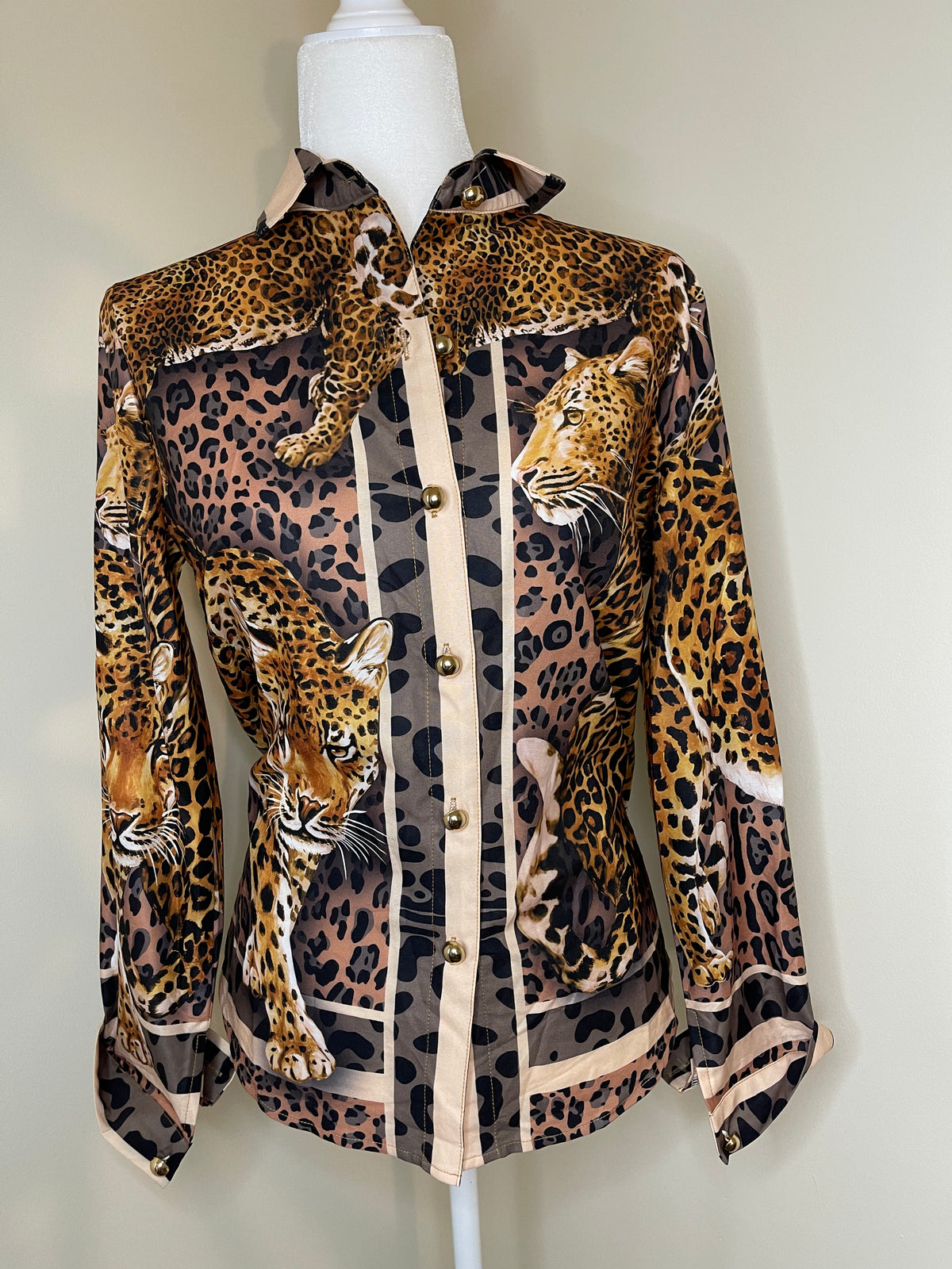 Blouses leopard print