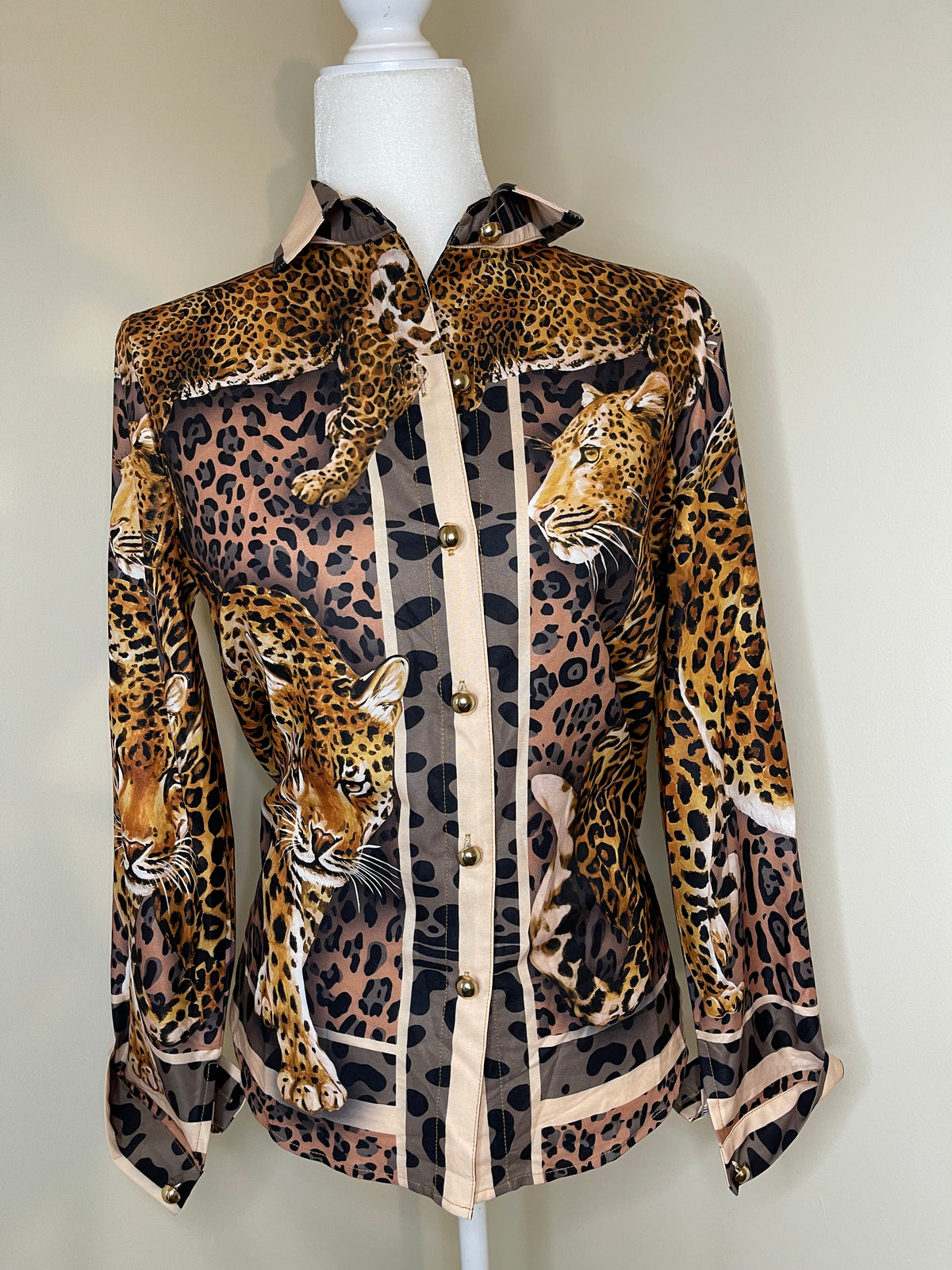 Blouses leopard print