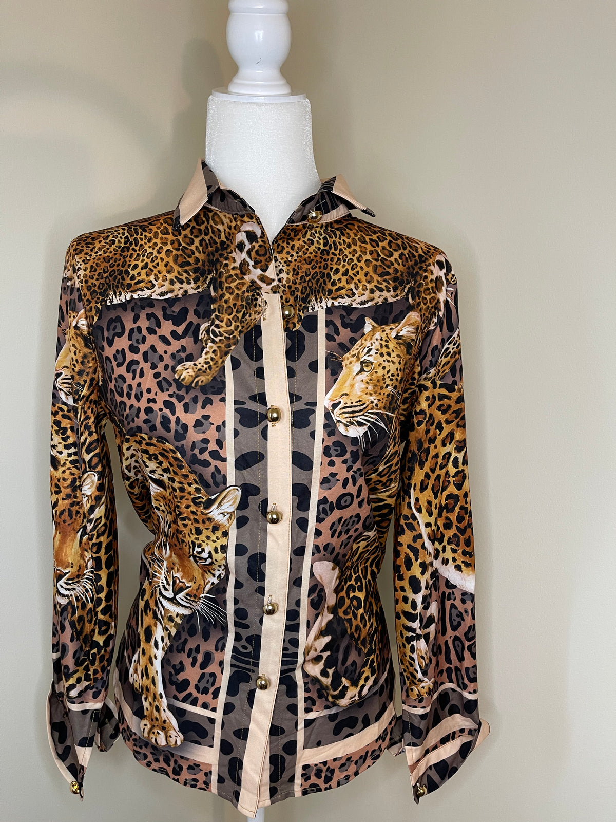 Blouses leopard print